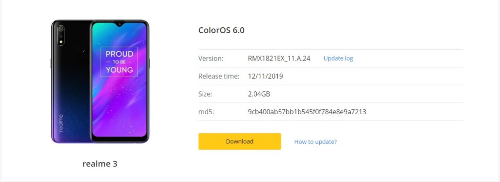 Realme 3 New dark Mode After November Security Patch Update Rolling Out | RMX1825EX_11_A.24 | Realme Updates