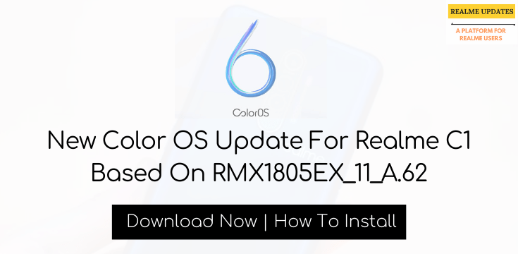 Realme C1 November Security Patch Update