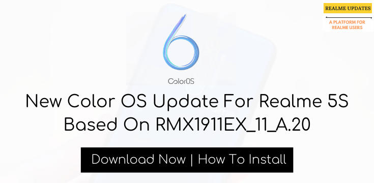 Realme 5S November Security Patch Update Rolling Out | RMX1911EX_11_A.20 | RealmeUpdates.Net