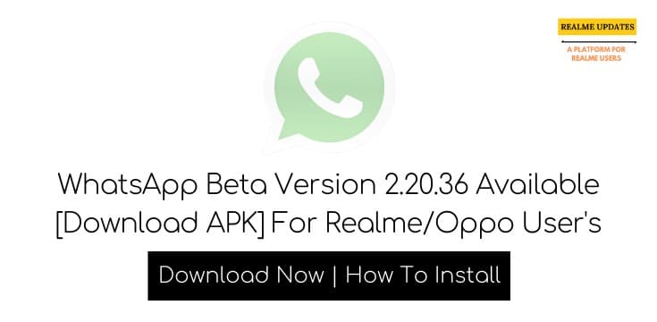 WhatsApp Beta Version 2.20.36 Available [Download APK]
