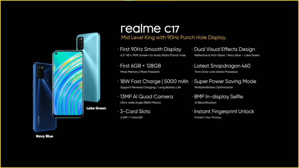 Realme C17 Availability - Realme Updates