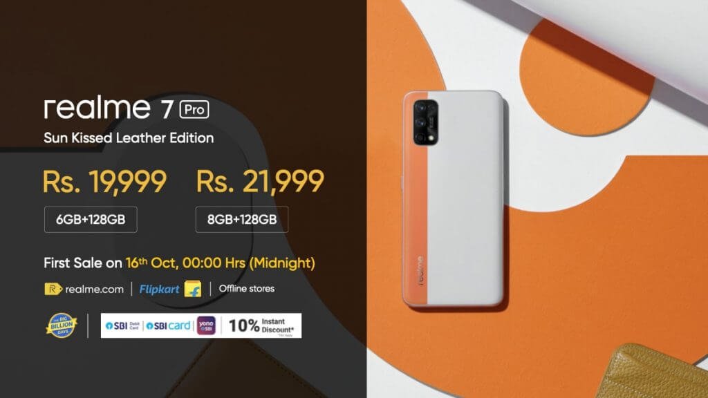 Finally, Realme 7 Pro Sunkissed Leather Edition Launched In India: Specification, Features, Availability, Price in India & Much More