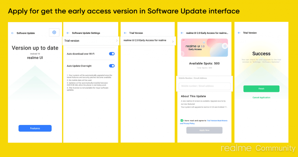 Hurry Up! Realme X2 Realme UI 2.0 Early Access Application Announced - Realmi Updates