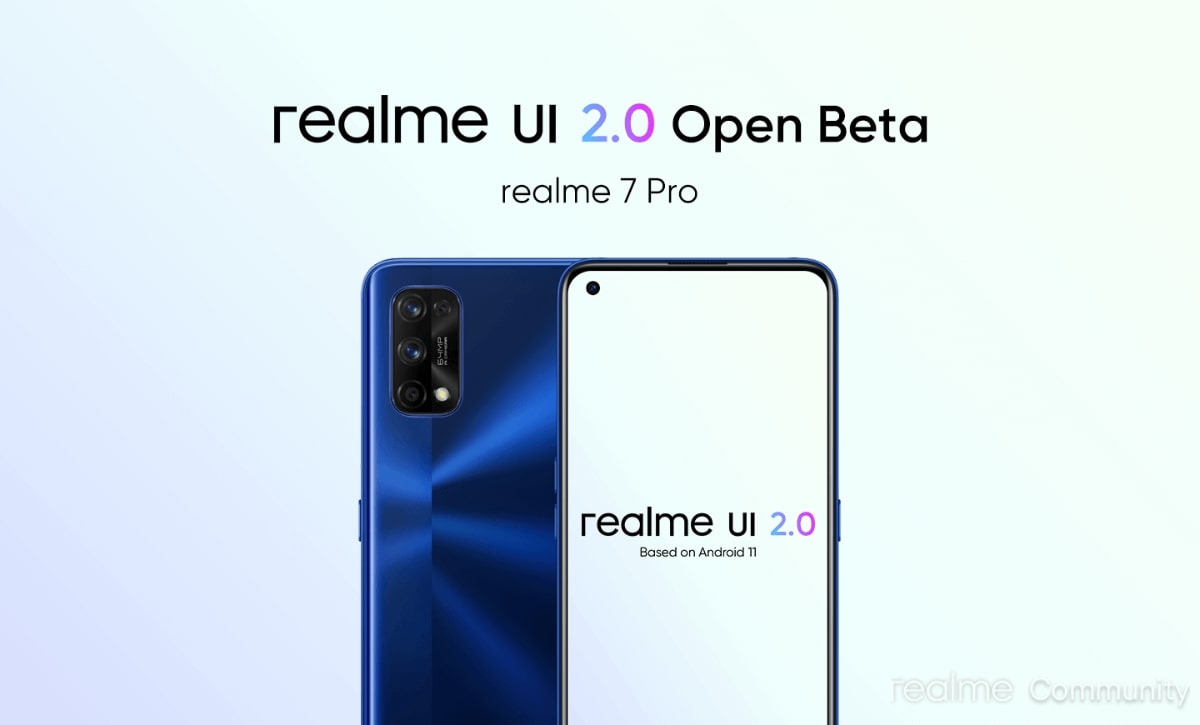 Breaking: Hurry Up! Realme 7 Pro Realme UI 2.0 Open Beta Update Application Announced In India