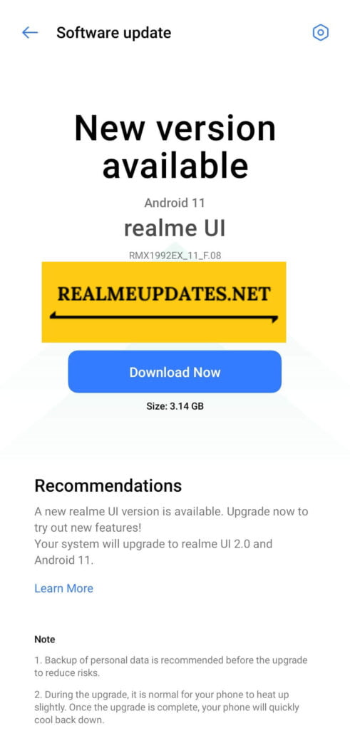 [F.08] Realme X2 Realme UI 2.0 Android 11 Beta 1 Update Released - Realmi Updates