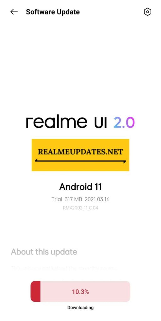 Realme 6i Realme UI 2.0 Android 11 Beta 2 Update Screenshot - Realme Updates