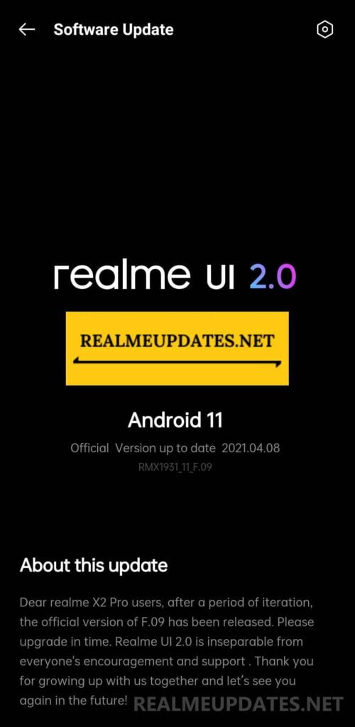 Realme X2 Pro Android 11 Realme UI 2.0 Update Released - Realme Updates