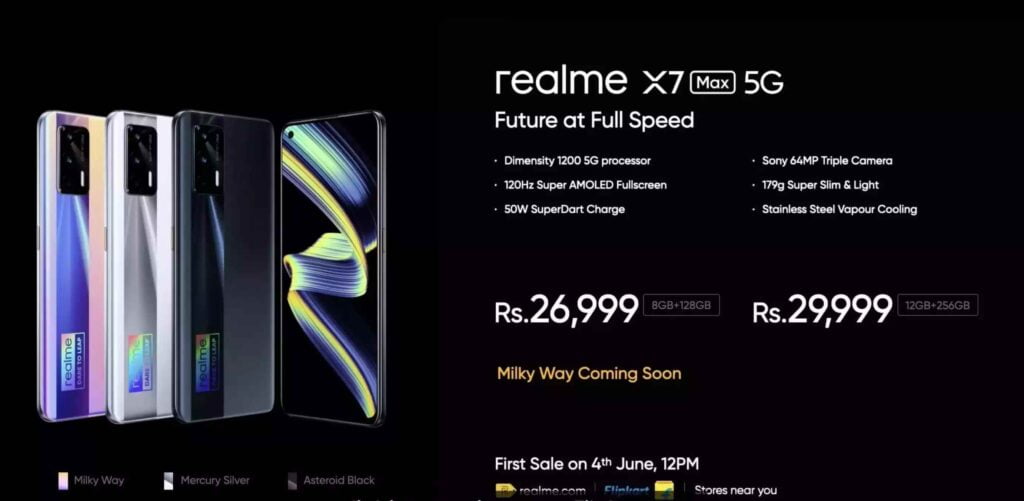 Realme X7 Max Price - Realme Updates