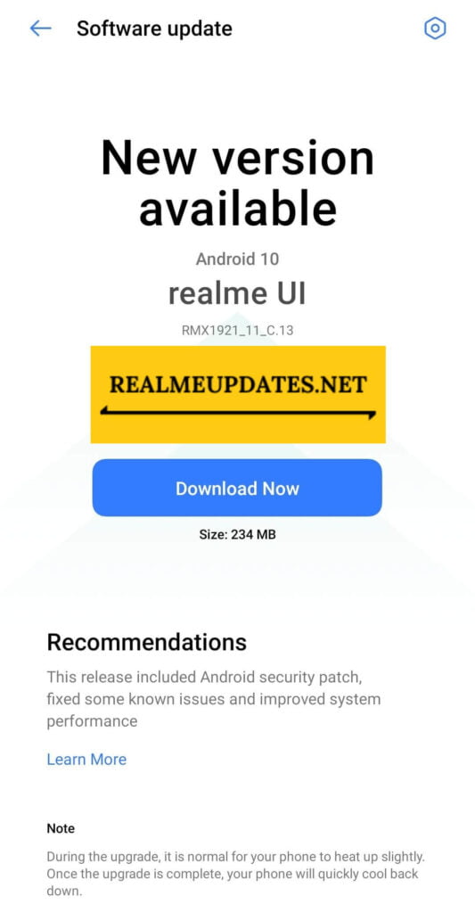 [C.13] Realme XT May 2021 Security Update Released Brings New Android Security Patch, Fixed Black Screen Issue, & More [Download Link:- Added] - Realmi Updates