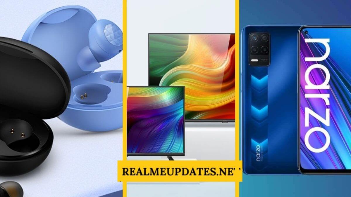 Realme Narzo 30 4G & 5G, Realme Buds Q2, Realme 32inch Smart Tv Launching Today Live Stream, Specs, Price In India & More - Realme Updates