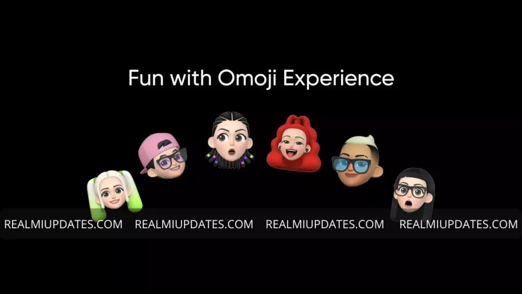 Realme UI 3.0 Omoji Feature - RealmiUpdates