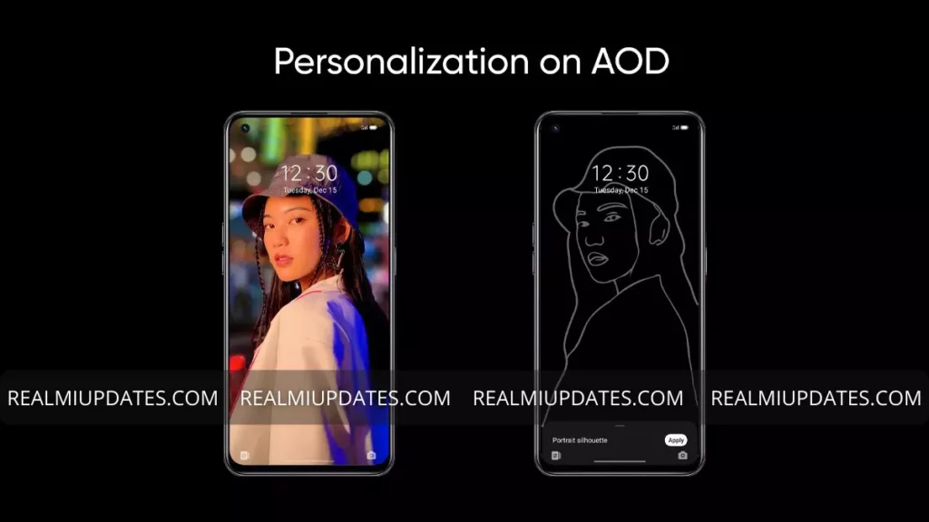 Realme UI 3.0 Personalization AOD Function - RealmiUpdates