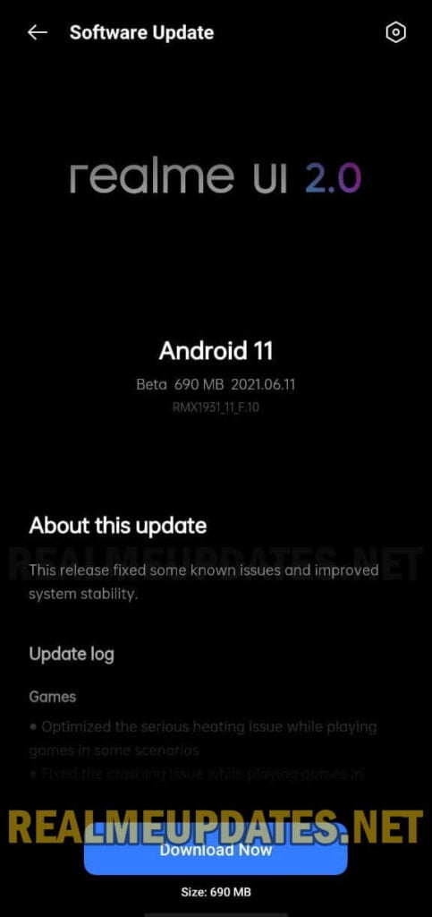 Realme X2 Pro Realme UI 2.0 Beta 7 Update Screenshot - Realme Updates