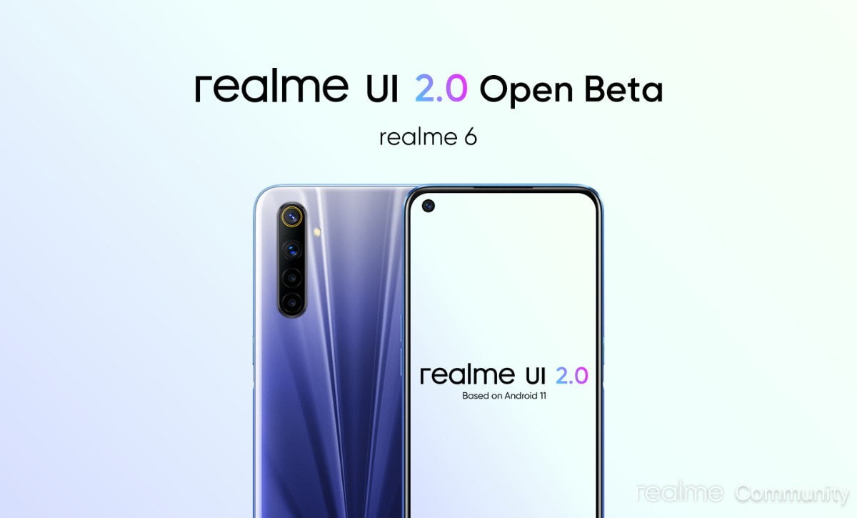 Realme 6 Realme UI 2.0 Open Beta Program Announced - Realme Updates