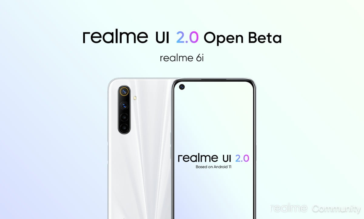 Realme 6i Realme UI 2.0 Open Beta Program Announced - Realme Updates