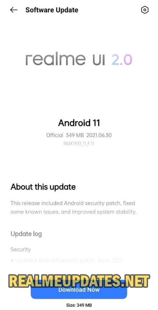Realme X2 Pro Android 11 Realme UI 2.0 Stable Update Screenshot - Realme Updates