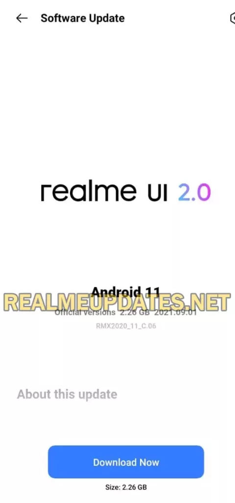 Realme Narzo 10A Android 11 Realme UI 2.0 Stable Update - Realme Updates