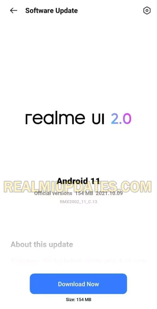 Realme 6 September 2021 Security Update Screenshot - RealmiUpdates