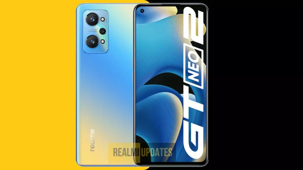 Realme GT Neo 2 October 2021 Security Update Released As First Update Brings Camera & Touch Panel Improvements - Realmi Updates