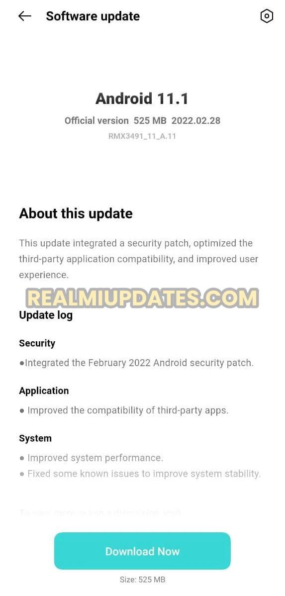 Realme 9i Started Receiving February 2022 Security Update Brings Improved Performance & Third Party App Compatibility - Realmi Updates