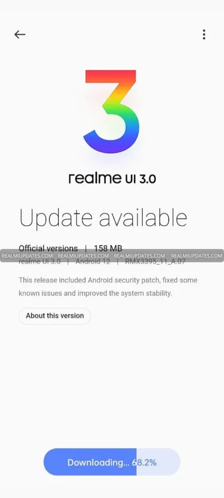 Realme Narzo 50 Pro November 2022 Security Update Screenshot - RealmiUpdates