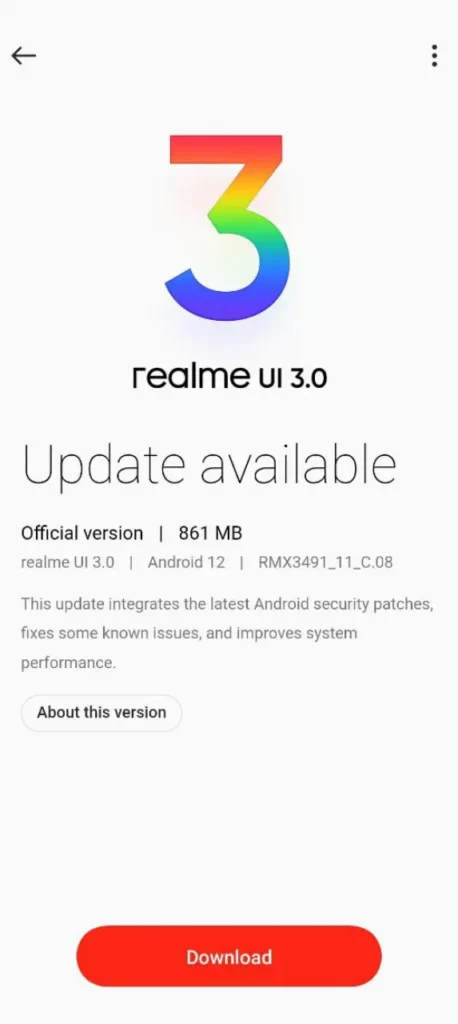 Realme 9i January 2023 Security Update Screenshot - RealmiUpdates